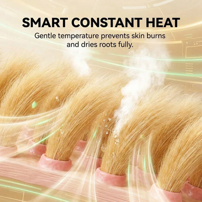 Pet Hair Dryer With Adjustable Speed And Temperature, 2-In-1 Pet Grooming Hair Dryer With Sliding Brush, Home Dog Hair Dryer For Small And Medium Dogs And Cats, Pet Grooming Tools, Cat Supplies, Puppy