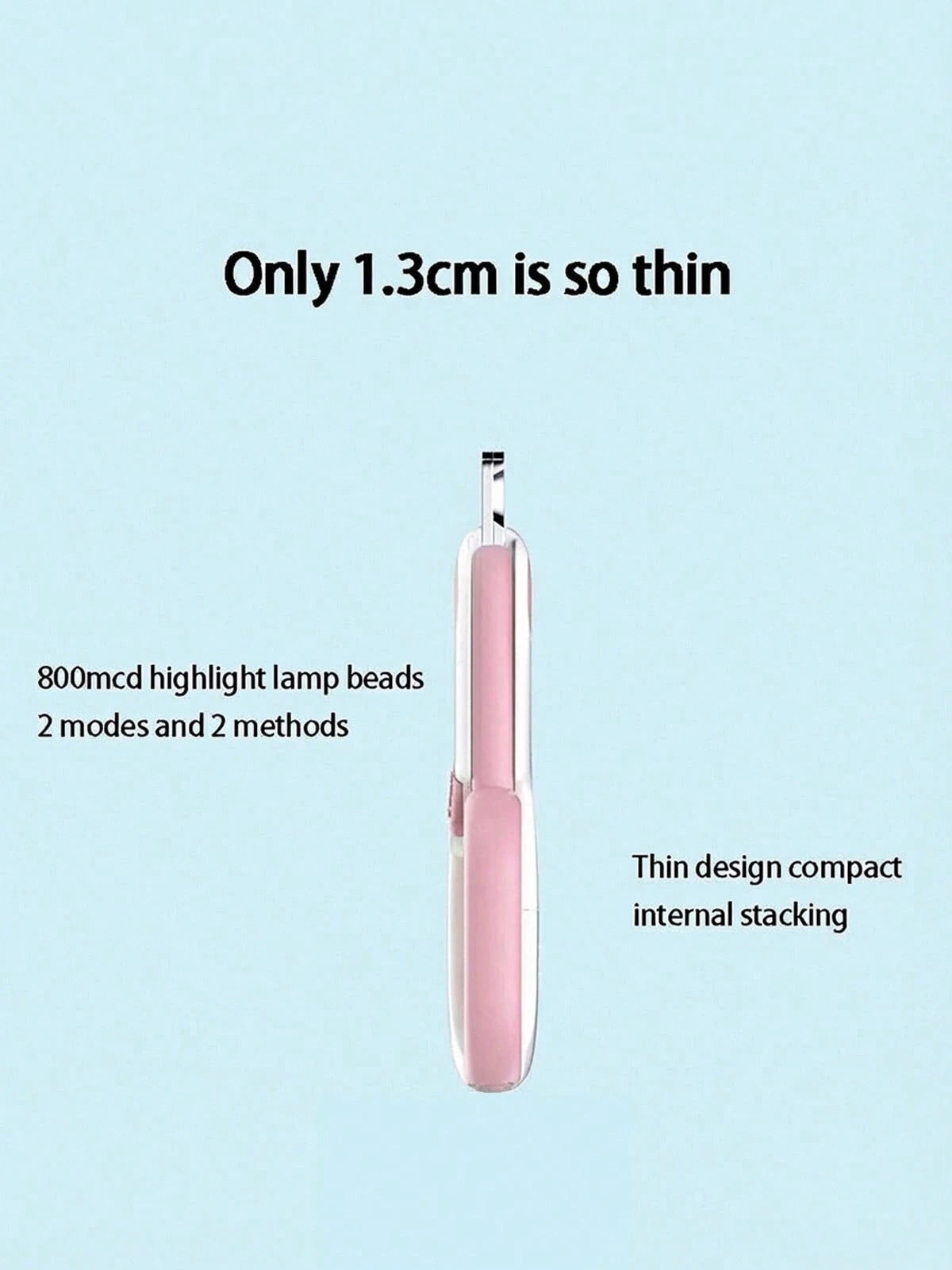 PETSIN 1pc Mini Nail Clipper With Light For Cats And Dogs, Suitable For Trimming Nails