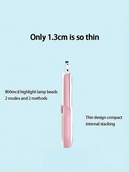 PETSIN 1pc Mini Nail Clipper With Light For Cats And Dogs, Suitable For Trimming Nails