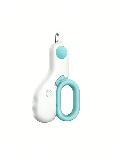 PETSIN 1pc Mini Nail Clipper With Light For Cats And Dogs, Suitable For Trimming Nails