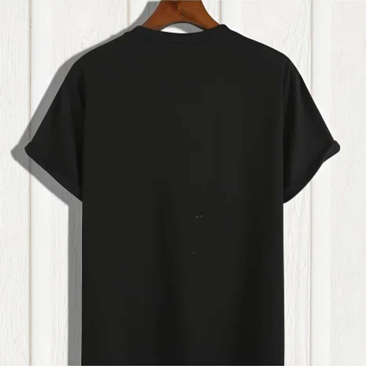 Plus Size Women's Printed T-Shirt- Black Pumpkin Leopard Print, Soft And Breathable Cotton Crew Neck- Autumn Halloween Thanksgiving Casual Wear