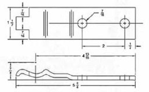 Polar Hardware 458-210 Back Plate