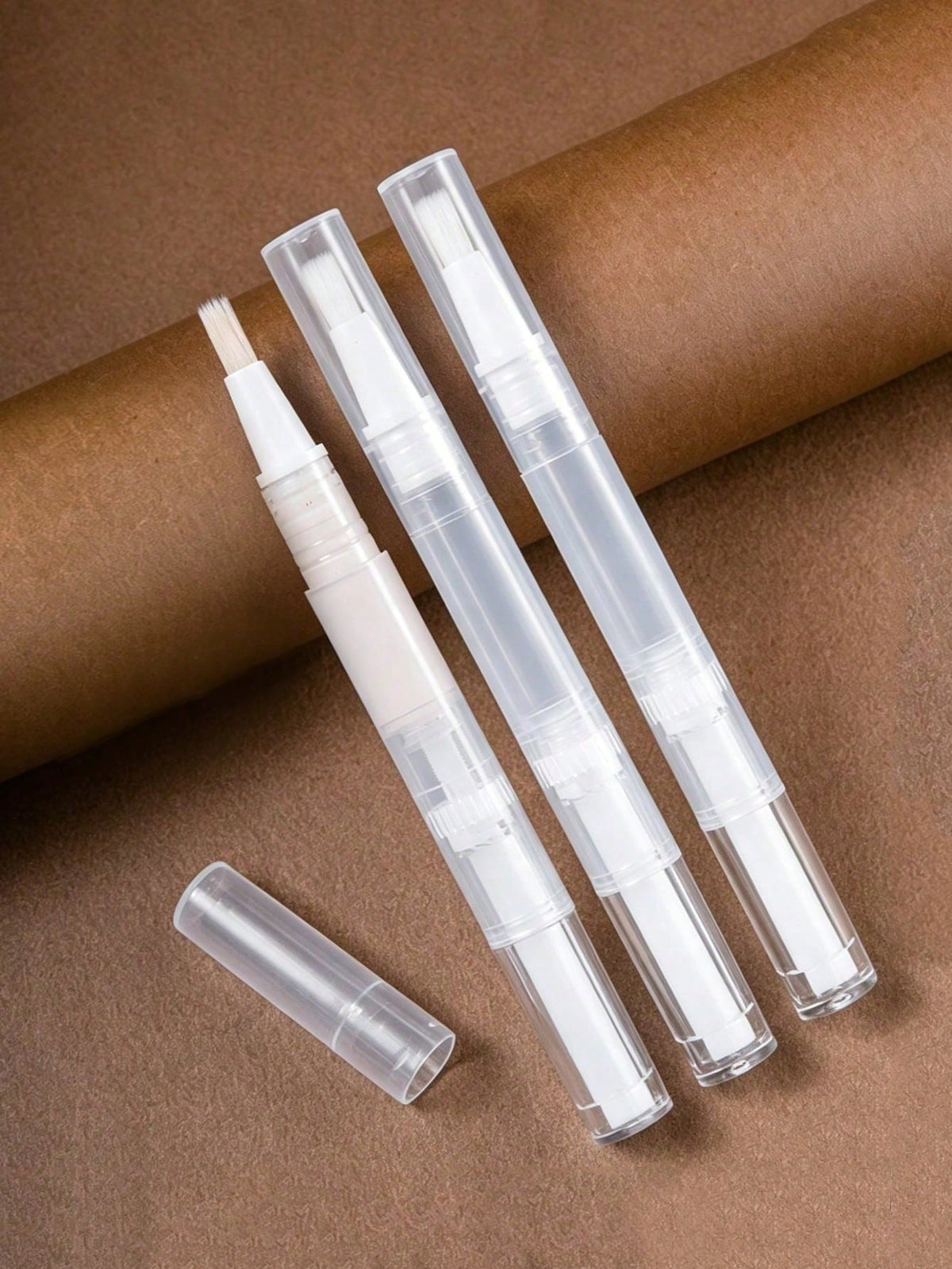 Portable Travel Liquid Foundation Refill Pen, Disposable Empty Tube, Suitable For Primer, Cuticle Oil And Acne Serum