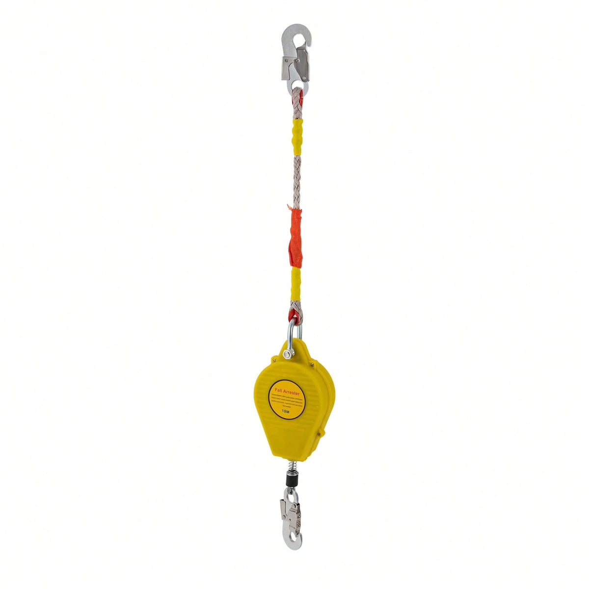 Rainaut Retractable Safety Line, 330 Lb Fall Protection Rope, Fall Protection Equipment With Retractable Safety Harness For Working At Heights, Engineering And Construction, 33 Feet (10 M) Fall Arrest