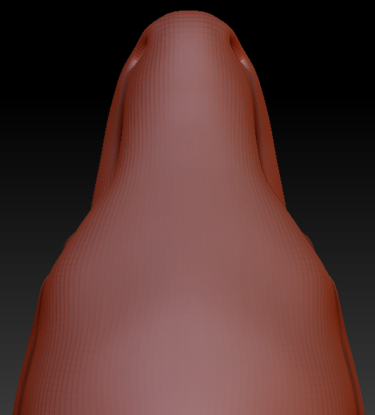 Realistic Rainbow Boa Head Base