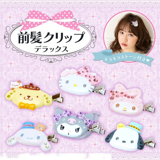 SANRIO 2pcs New Sweet Cute Cat Hair Slides Bangs Clip Side Clip Alligator Hair Clip Side Hair Clip Hair Accessories, Hair Accessories Side Clip KT Cat Clip Hair Clip Loose Hair Clip Hair Clip Set KT H