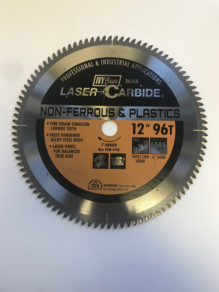 Saw Blade Circular DBXSB-09612 12"