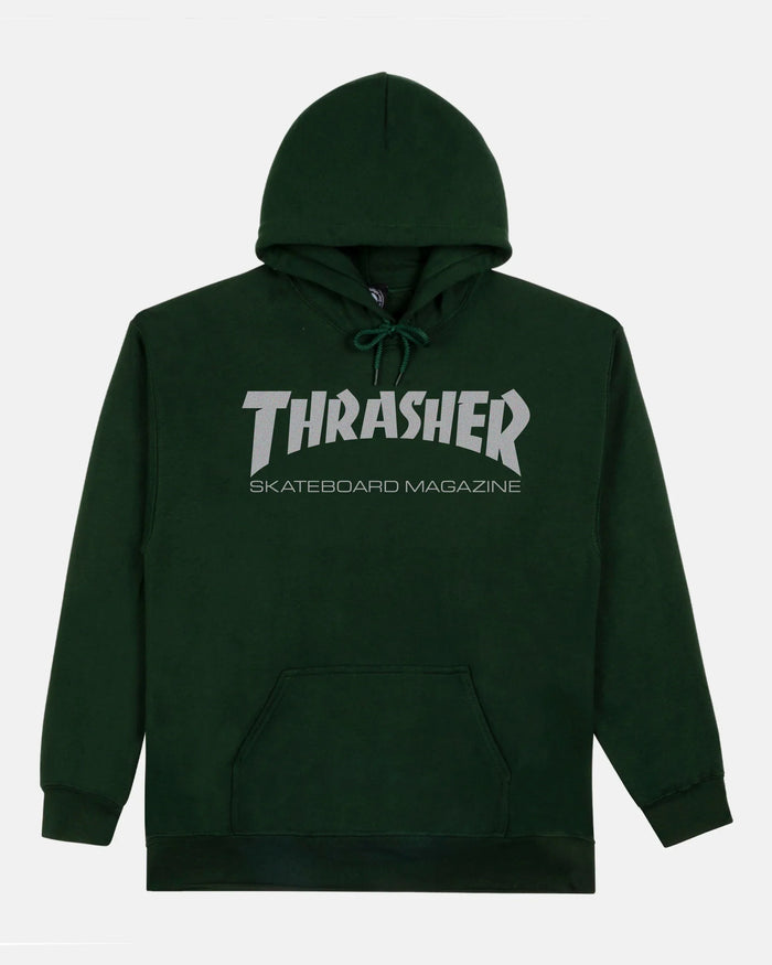 SKATE MAG - HOODIE - FOREST GREEN - Four Street