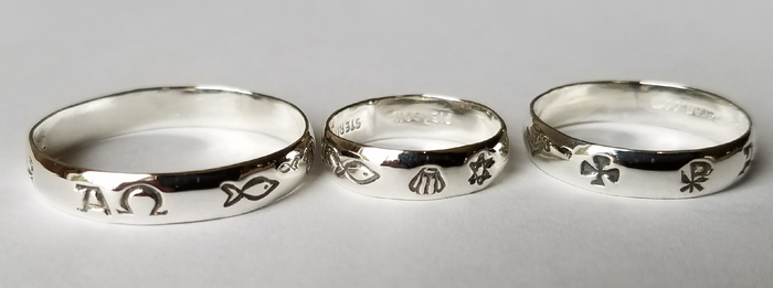 Symbols of Change - Handmade Sterling Silver Ring