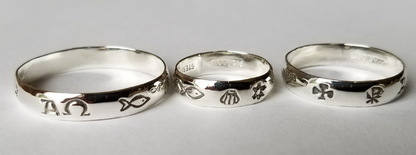 Symbols of Change - Handmade Sterling Silver Ring
