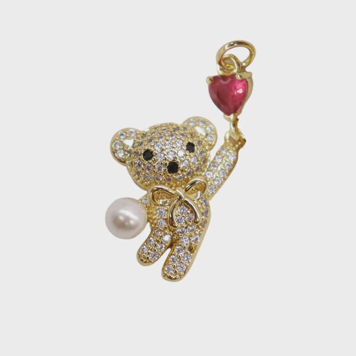 Teddy Bear Love Charm Teddy Bear Love Charm Charms