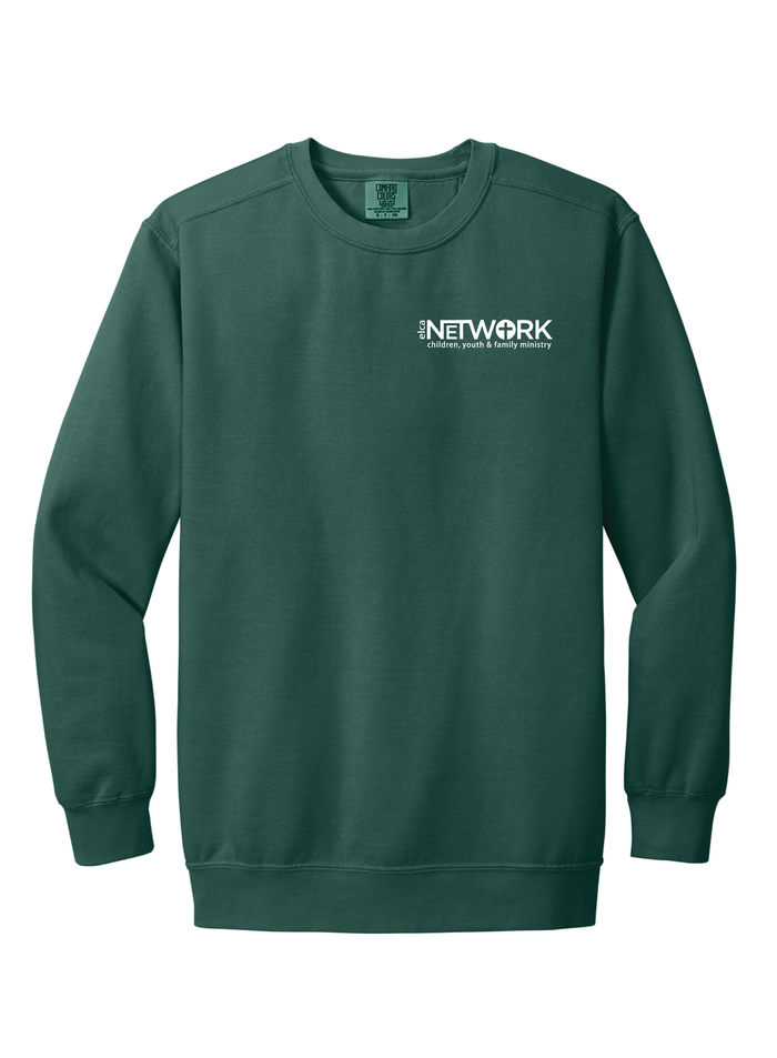 The Network Garment Dyed Crewneck Sweatshirt