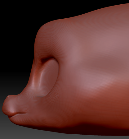 True Kemono Crocodile Head Base