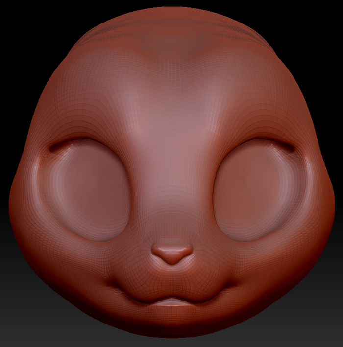 True Kemono Feline Head Base