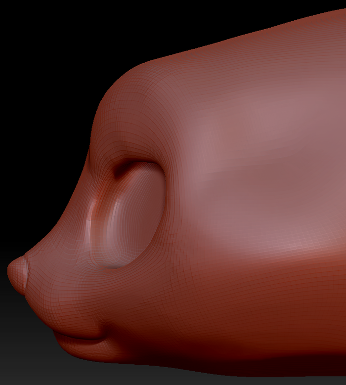 True Kemono Ferret Head Base