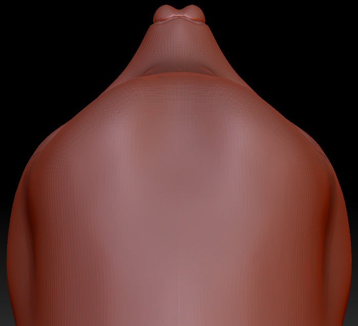 True Kemono Fruit Bat Head Base