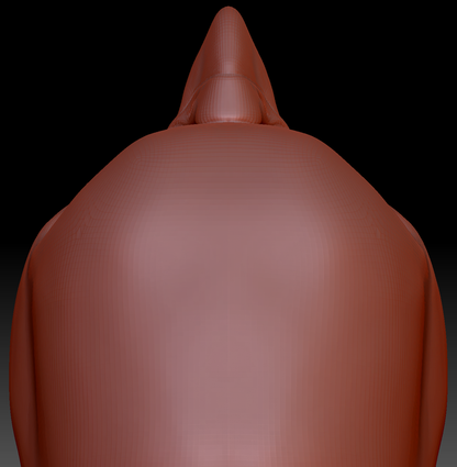 True Kemono Harris Hawk Head Base
