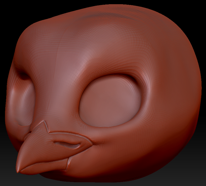 True Kemono Hummingbird Head Base
