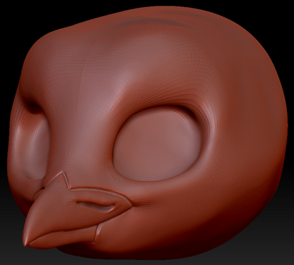 True Kemono Hummingbird Head Base