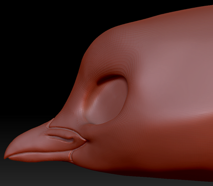 True Kemono Hummingbird Head Base