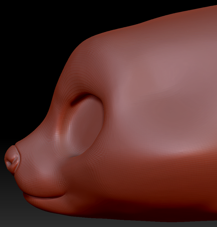 True Kemono Hyena Head Base