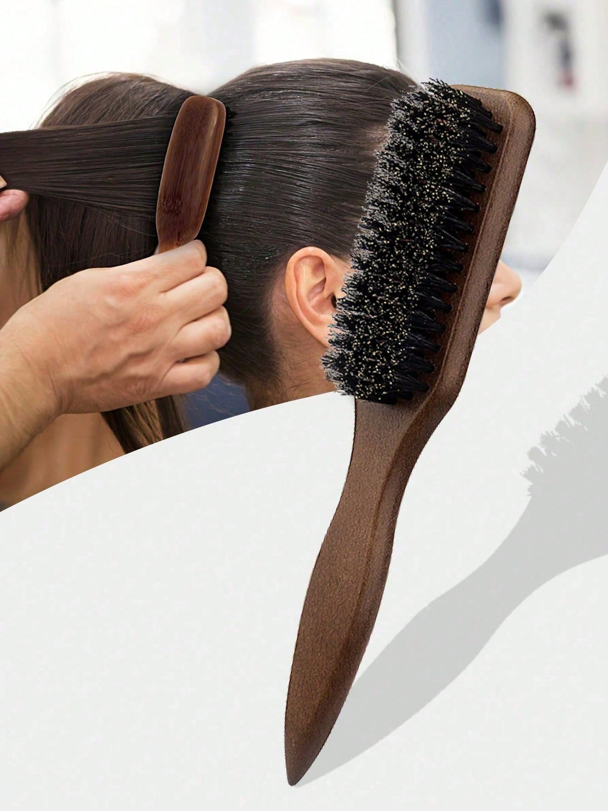 Unisex Hair Brush And Beard Brush- Fragrance-Free, Professional Styling Brush, Suitable For Thick/Thin Hair, Gradient Trimming Cleaning Comb, Smooth Styling Tool, Women Hair Brush, Hair, Travel, Hair