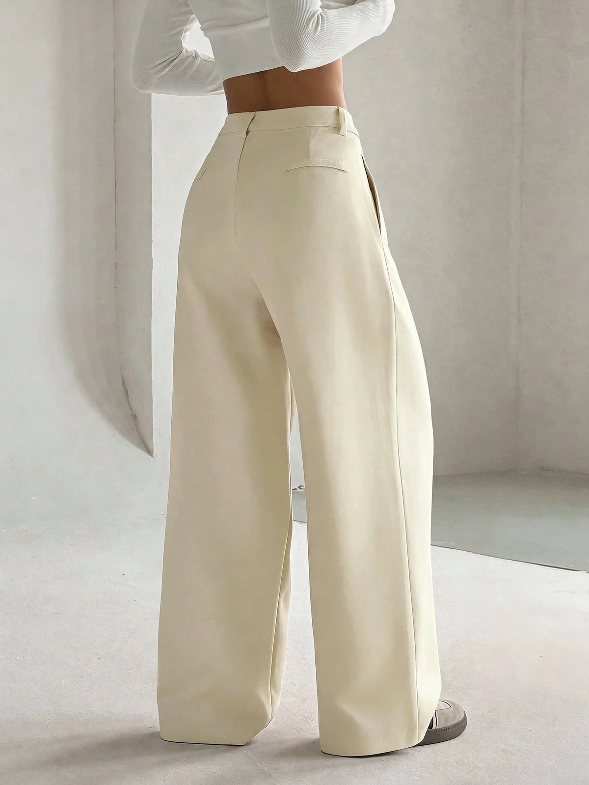 Unity Women's Premium High-Waist Elegant Slimming Wide Leg Pants Fall Cloth For Women