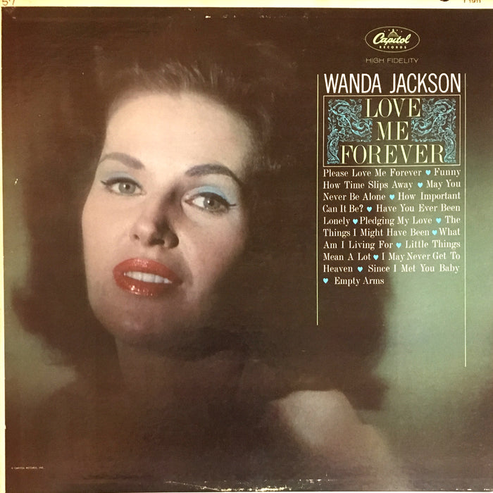 Wanda Jackson Love Me Forever - vinyl LP