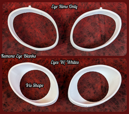 Western Kemono Oriental Shorthair Cat Head Base Variant 1