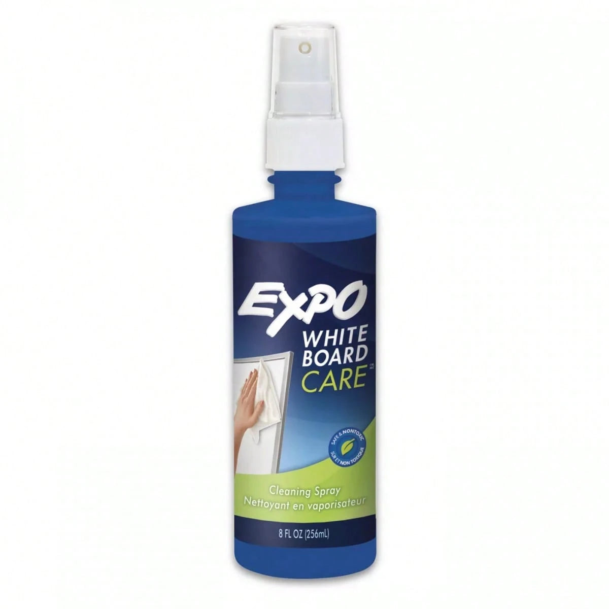 White Board Care 8oz Dry Erase Board Cleaner: Clear Presentation Board Cleaning Fluid, Spray
