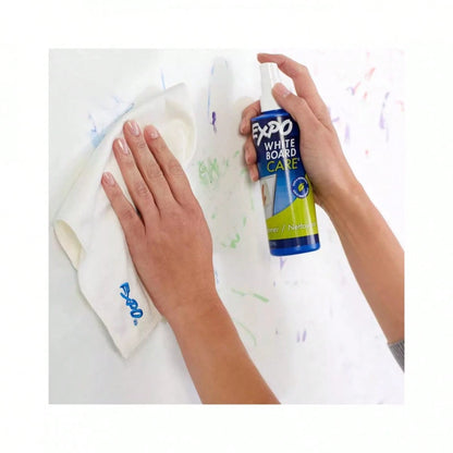 White Board Care 8oz Dry Erase Board Cleaner: Clear Presentation Board Cleaning Fluid, Spray