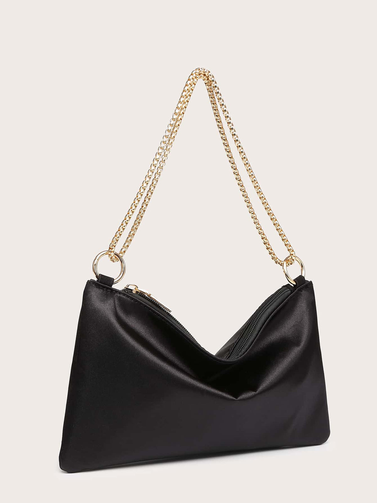 Women's Silk Satin Crossbody Evening Bag, Decorated With Rhinestones, Fashionable, Lightweight, Compact, Suitable For Parties And Outings.
