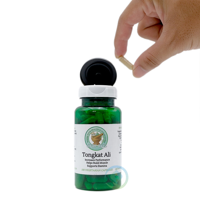 Worthy Herbs® Tongkat Ali Vegetarian Soft-Gel Capsules - 100 ct