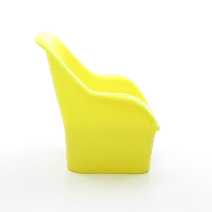 Yellow replacement doll chair for Strawberry Shortcake Garden House playset
