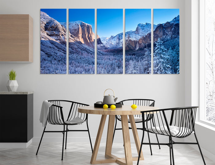 Yosemite Park Canvas Print #7197