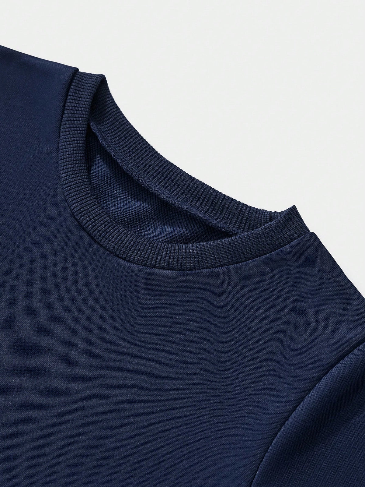 Young Boy Long Sleeve Sweatshirt, All-Match Solid Color Versatile Top, Design For Autumn And Winter