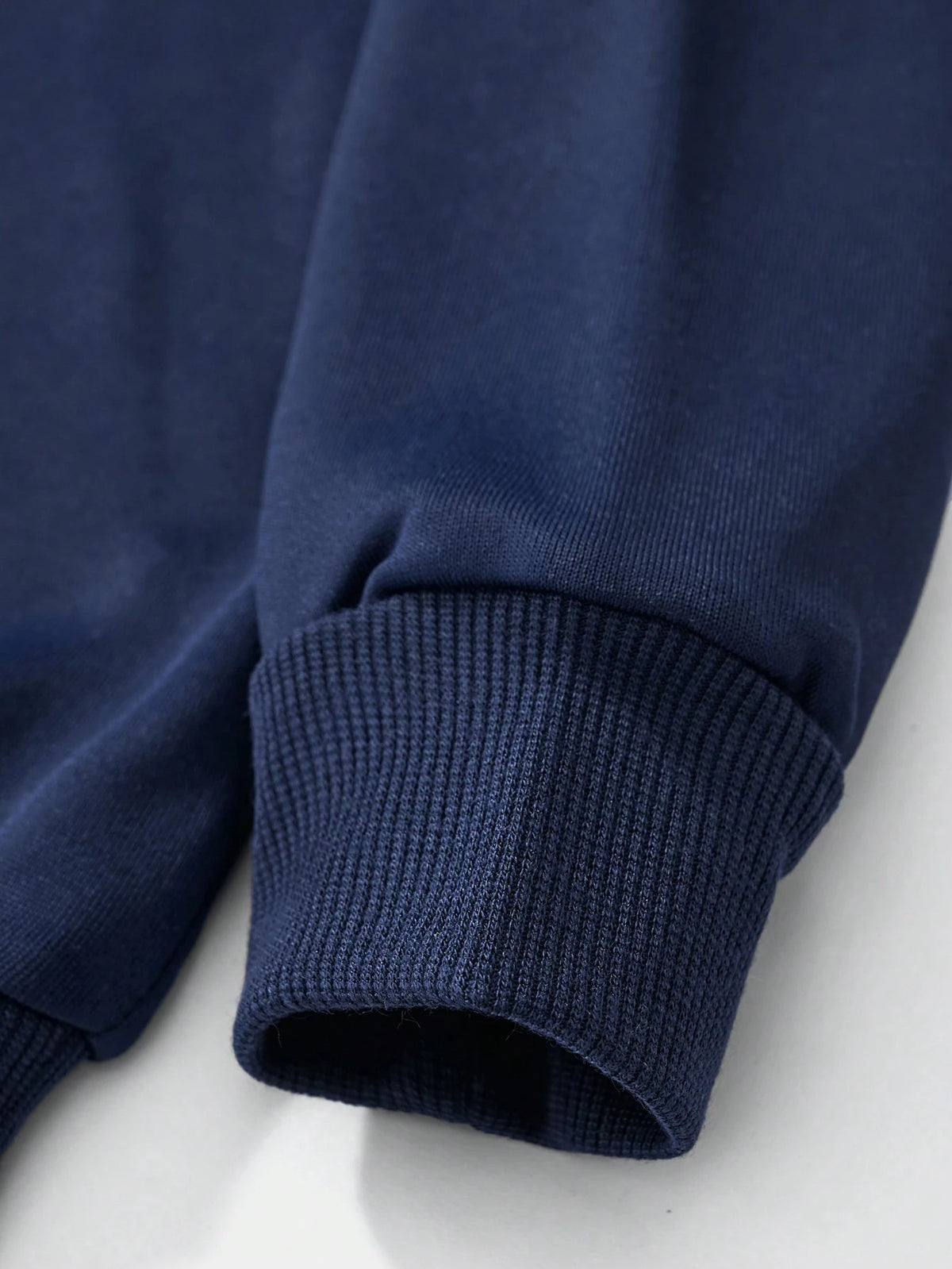 Young Boy Long Sleeve Sweatshirt, All-Match Solid Color Versatile Top, Design For Autumn And Winter